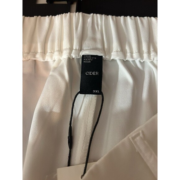 Cider Wide Leg Trouser Pants Womens 3X Buttons And Belt Loops - Picture 6 of 9